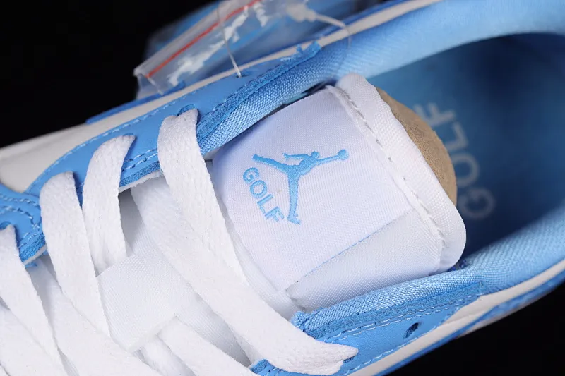 All categories Air Jordan Jordan series basketball shoes Air Jordan 1 Low Z version Air Jordan 1 Low Golf "UNC" AJ1 Joe 1 new golf version North Carolina blue color DD9315-100